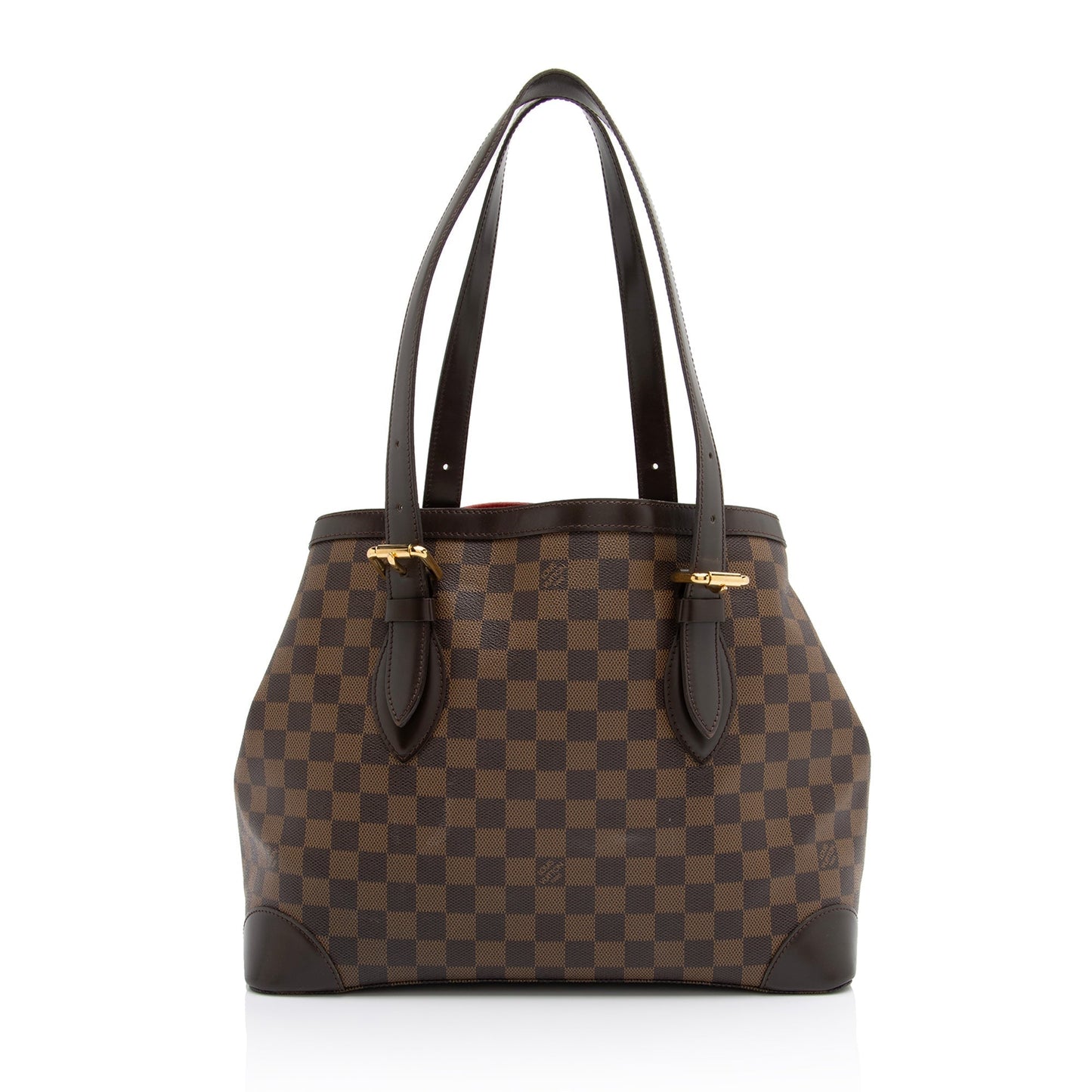 Louis Vuitton Damier Ebene Hampstead MM Tote (SHF-23582)