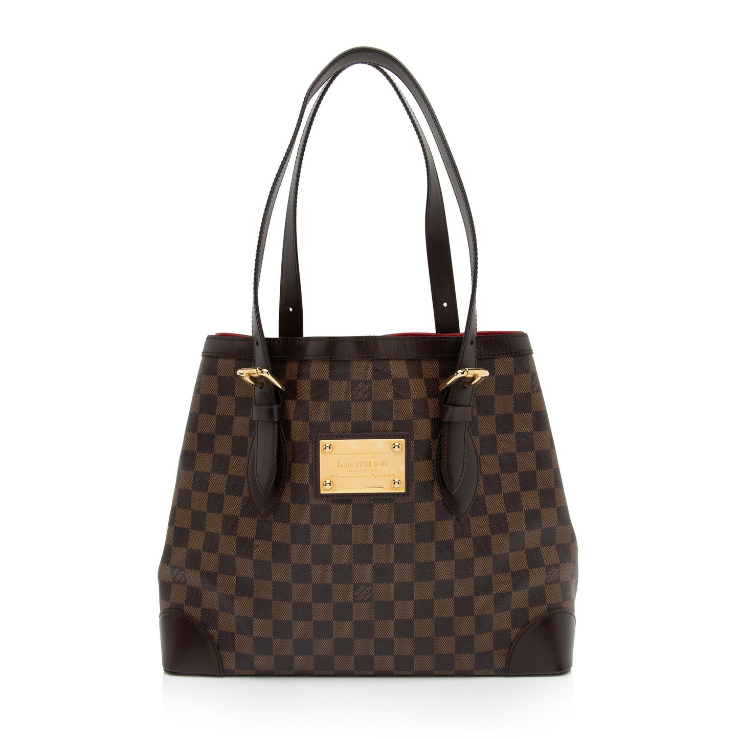 Louis Vuitton Damier Ebene Hampstead MM Tote (SHF-7SiOVB)