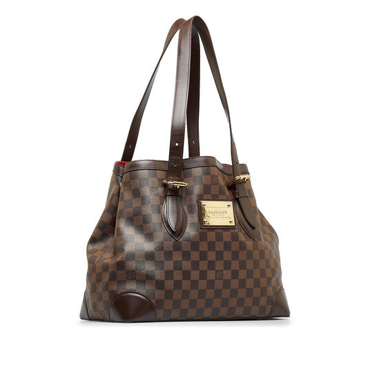 Louis Vuitton Damier Ebene Hampstead MM (SHG-HMjJrj)