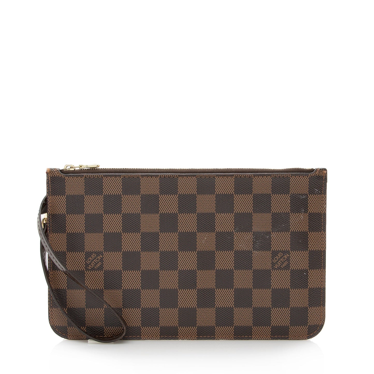 Louis Vuitton Damier Ebene Neverfull GM Pochette (SHF-22210)