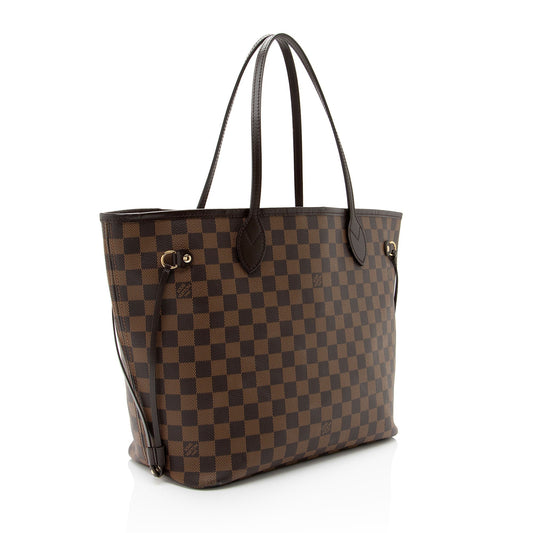 Louis Vuitton Damier Ebene Neverfull MM Tote (SHF-jXsB0m)