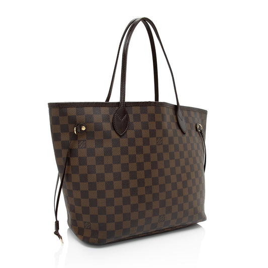 Louis Vuitton Damier Ebene Neverfull MM Tote (SHF-We5zC7)