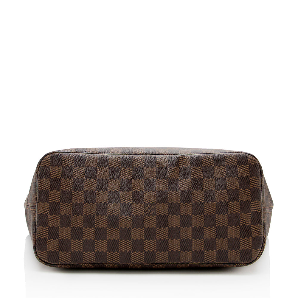 Louis Vuitton Damier Ebene Neverfull MM Tote (SHF-17044)