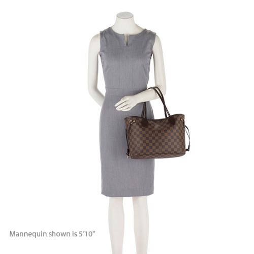 Louis Vuitton Damier Ebene Neverfull PM Tote (SHF-11494)