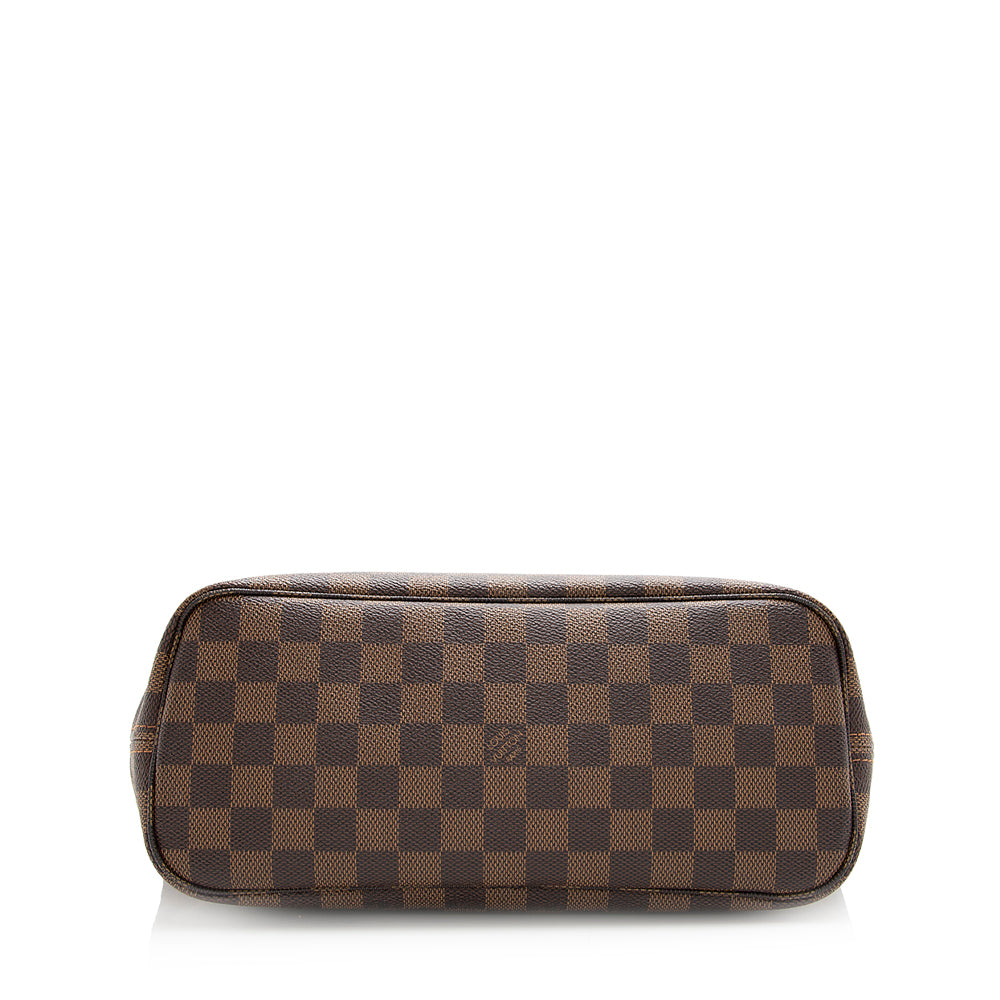 Louis Vuitton Damier Ebene Neverfull PM Tote (SHF-20331)