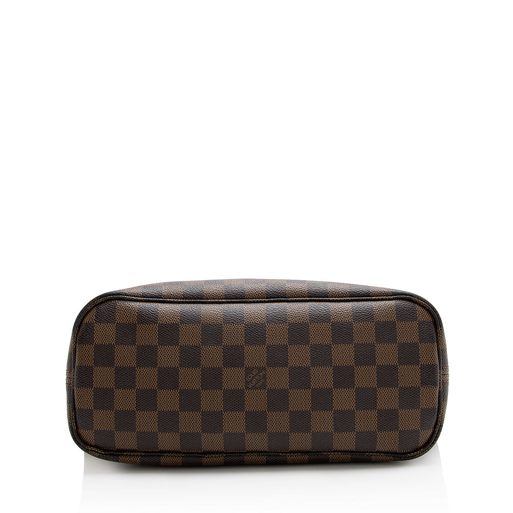 Louis Vuitton Damier Ebene Neverfull PM Tote (SHF-21929)