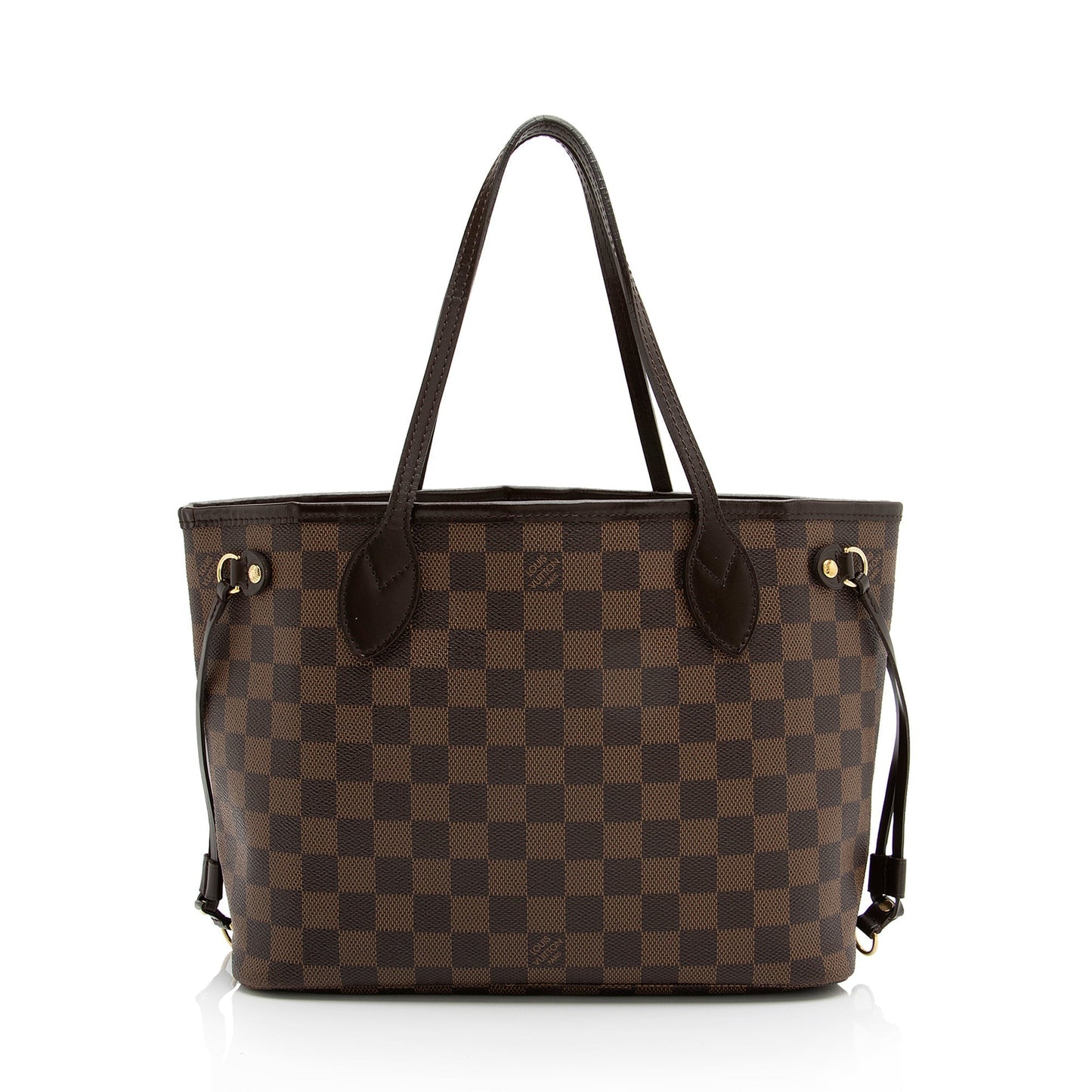Louis Vuitton Damier Ebene Neverfull PM Tote (SHF-23288)