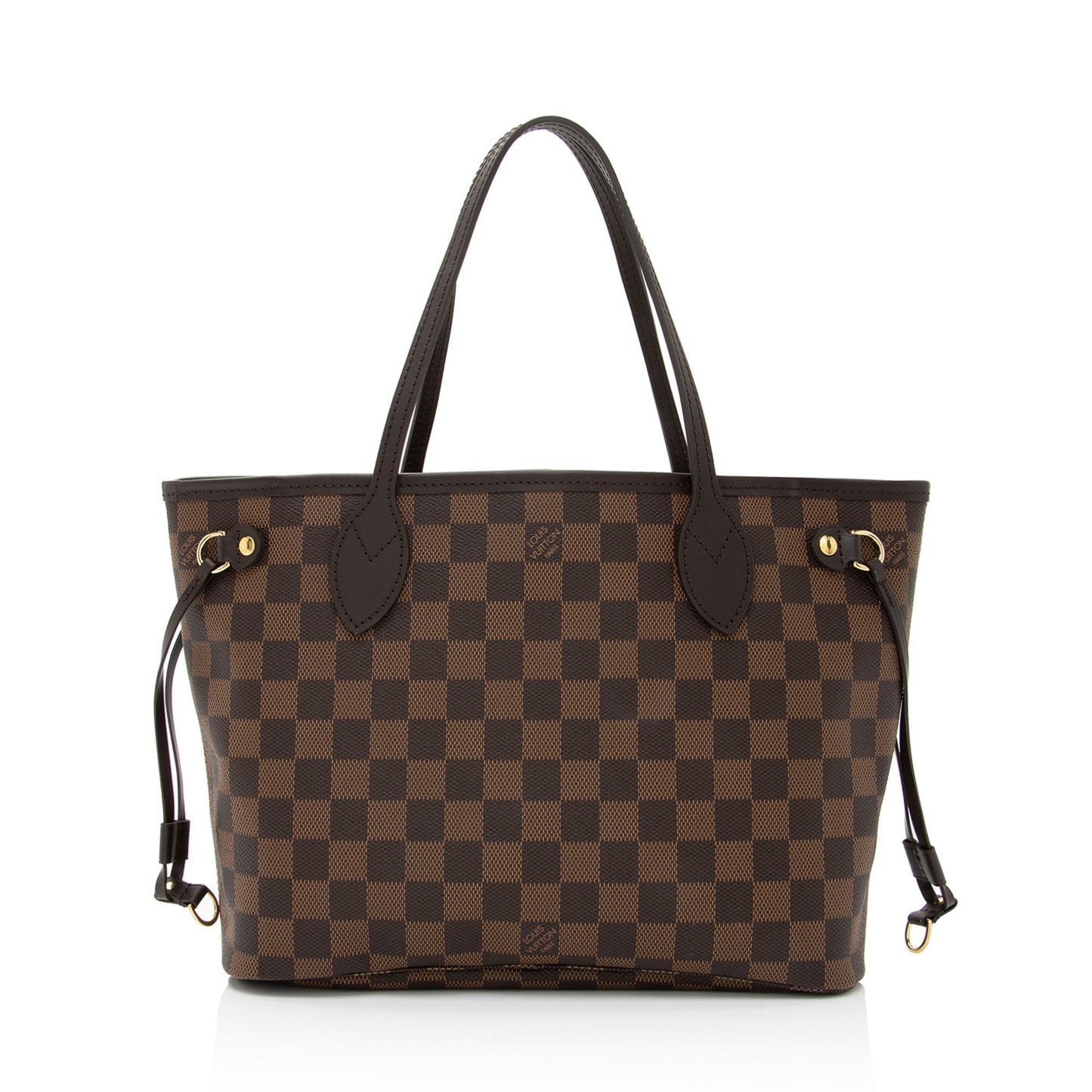 Louis Vuitton Damier Ebene Neverfull PM Tote (SHF-ZUwsqw)