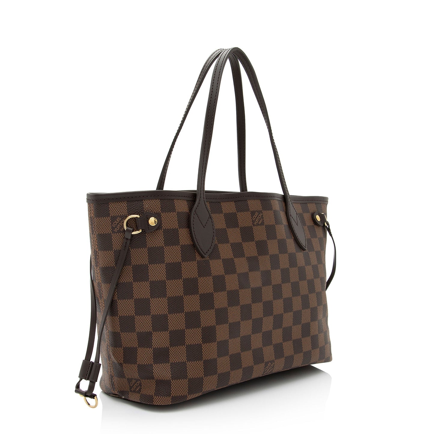 Louis Vuitton Damier Ebene Neverfull PM Tote (SHF-ZUwsqw)