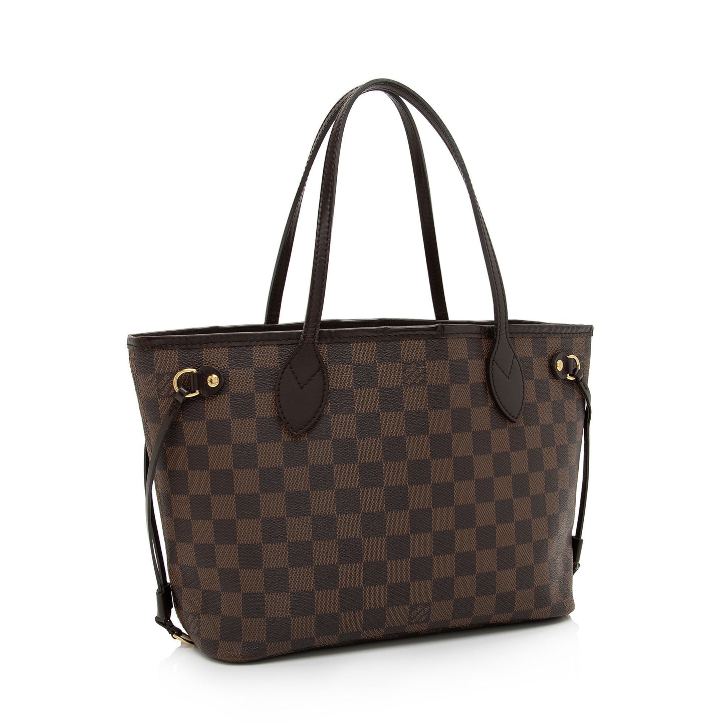 Louis Vuitton Damier Ebene Neverfull PM Tote (SHF-eoGuxb)