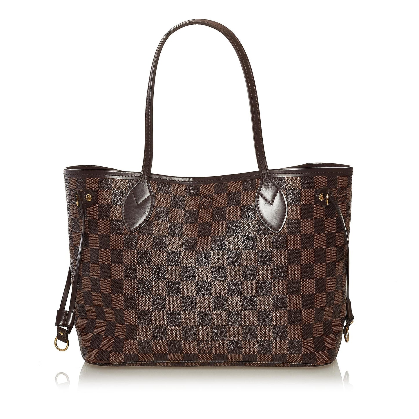 Louis Vuitton Damier Ebene Neverfull PM Tote (SHG-35984)