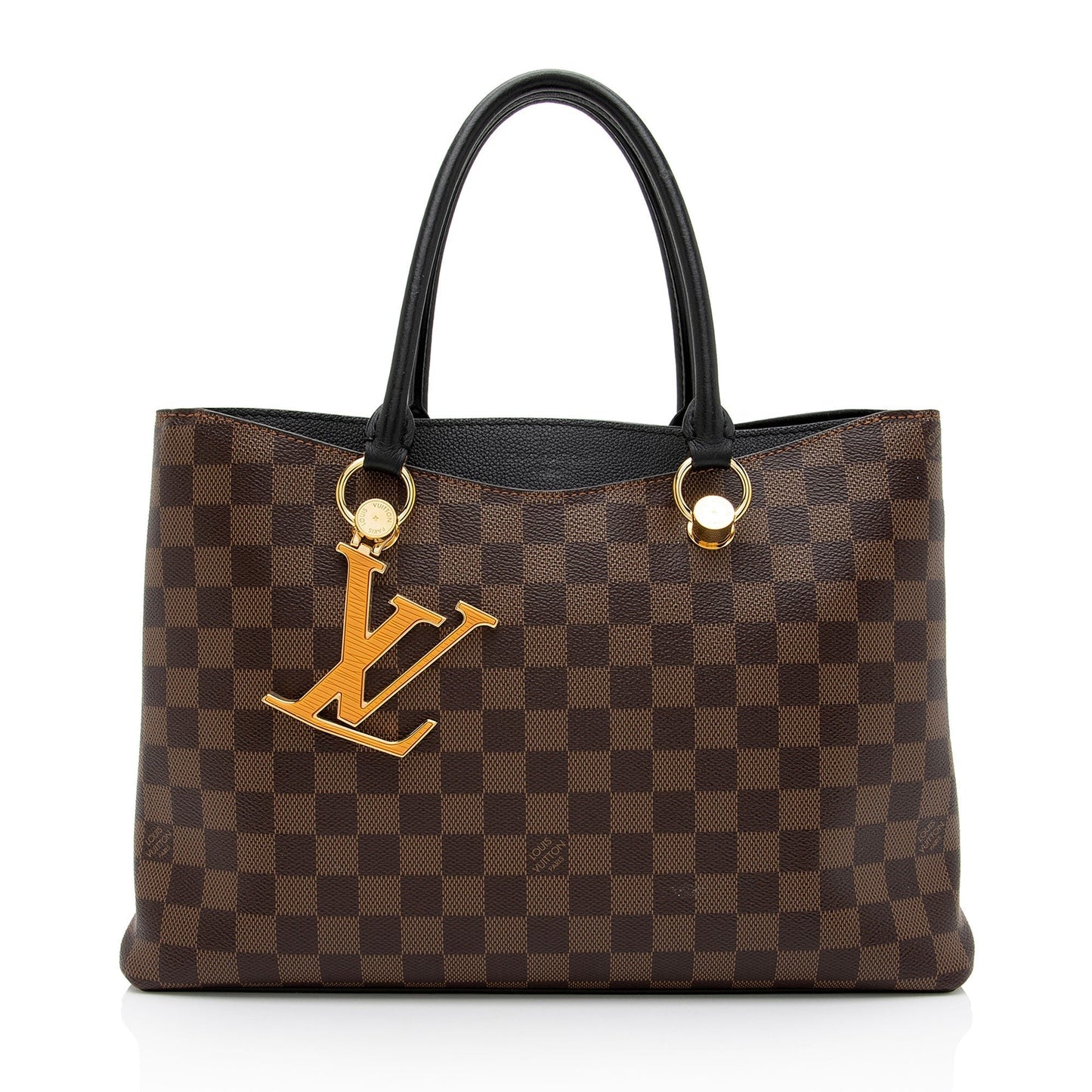 Louis Vuitton Damier Ebene Riverside Tote (SHF-3wS23h)