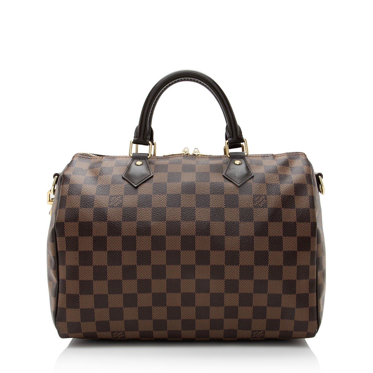 Louis Vuitton Damier Ebene Speedy Bandouliere 30 Satchel (SHF-22841)