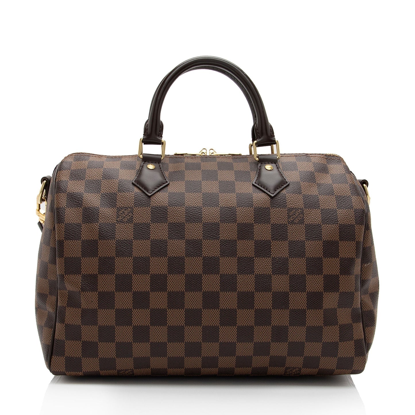 Louis Vuitton Damier Ebene Speedy Bandouliere 30 Satchel (SHF-jMwGuO)