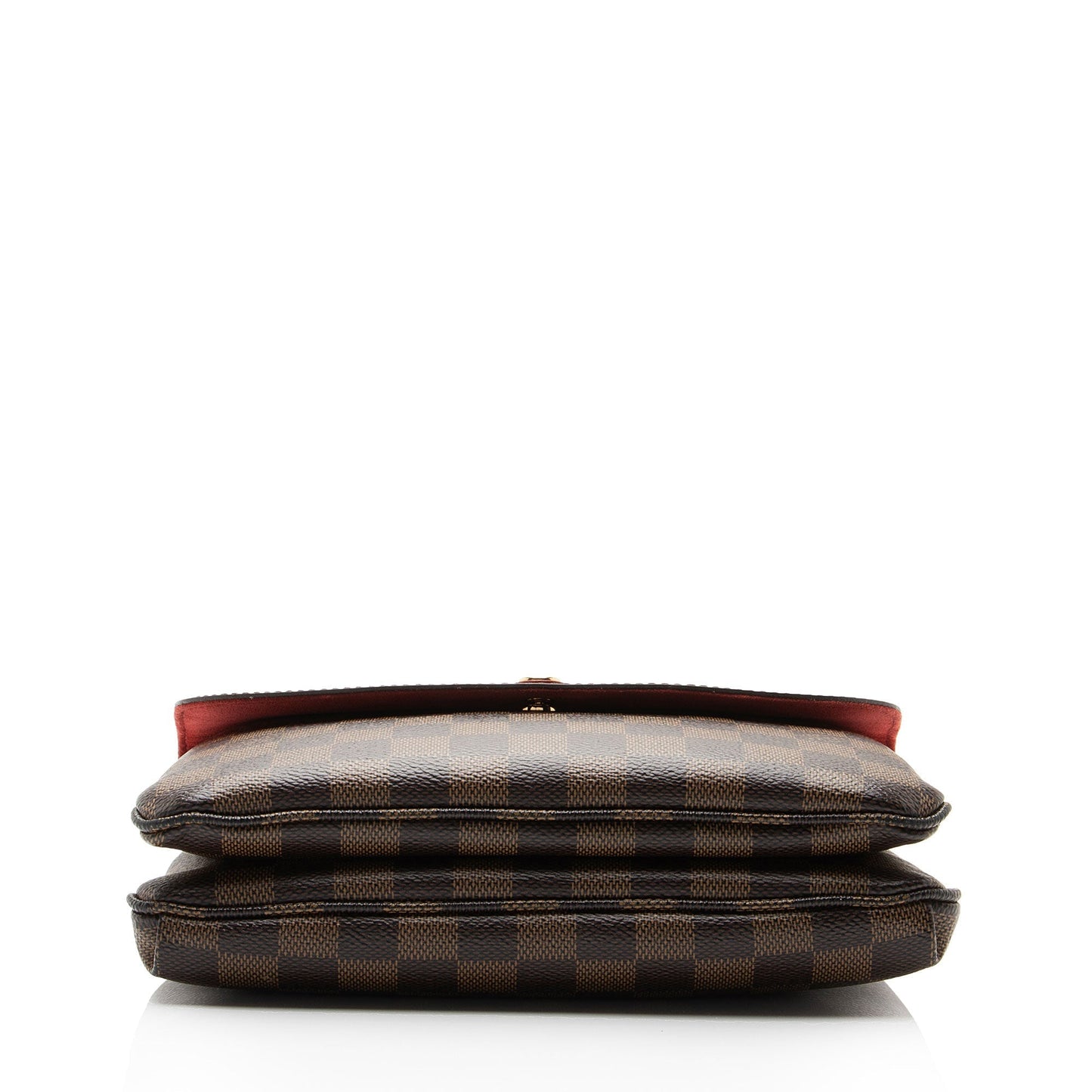 Louis Vuitton Damier Ebene Twice Shoulder Bag (SHF-zW9Acm)