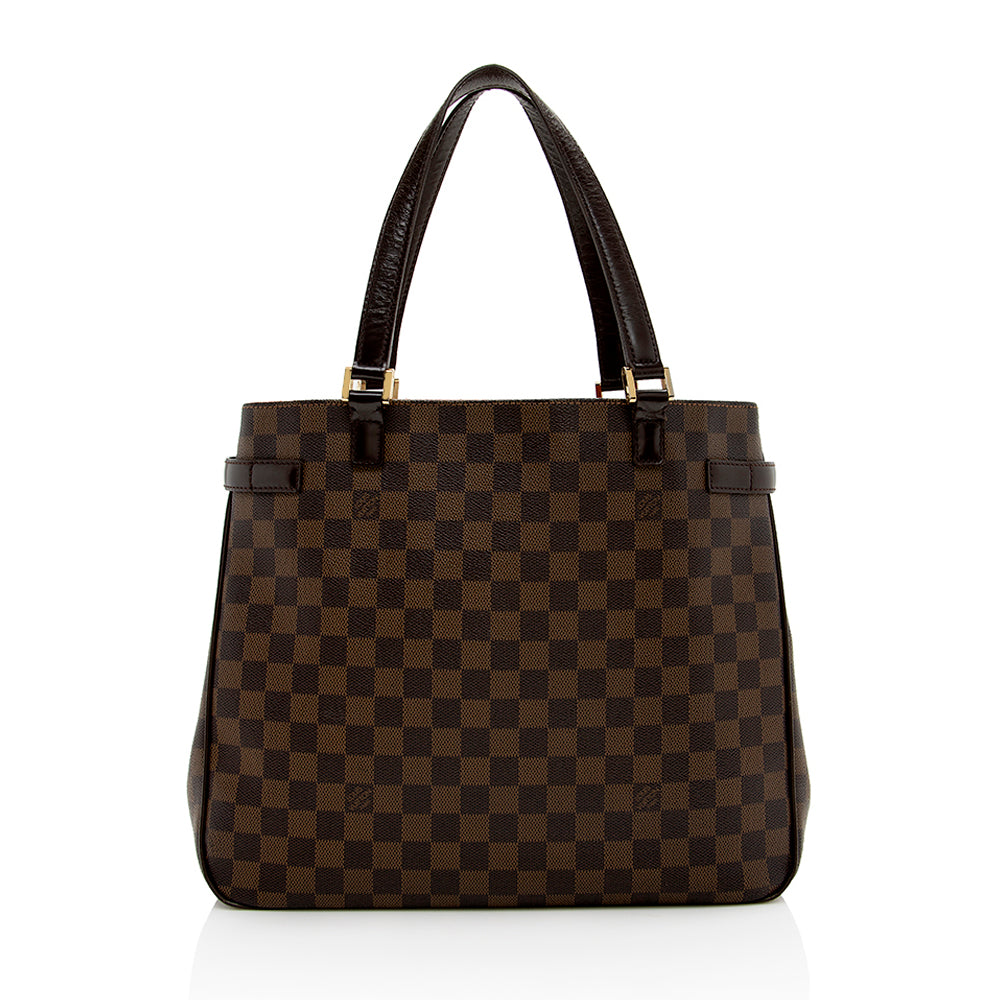 Louis Vuitton Damier Ebene Uzes Tote (SHF-16267)