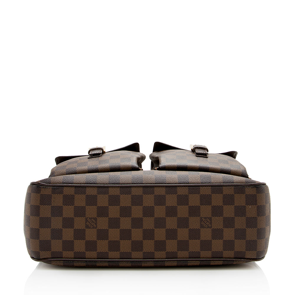 Louis Vuitton Damier Ebene Uzes Tote (SHF-16267)