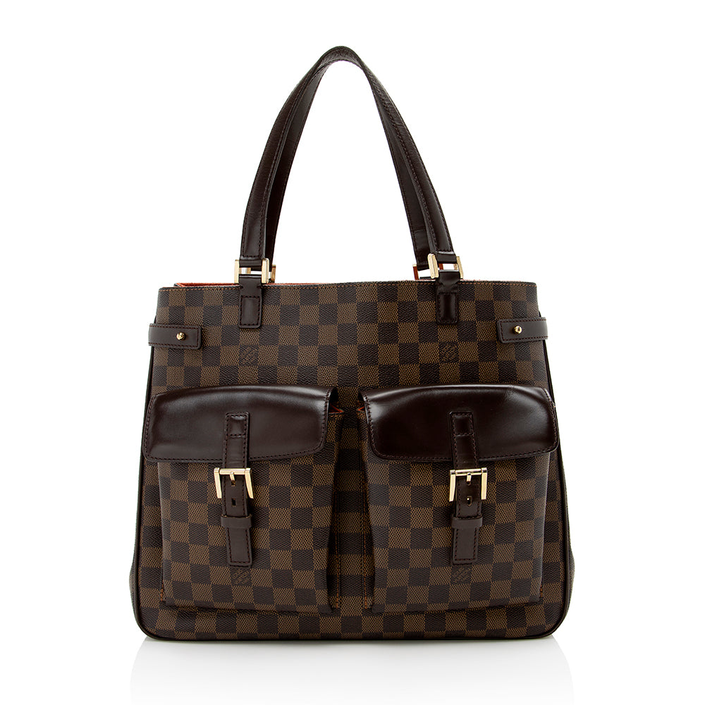 Louis Vuitton Damier Ebene Uzes Tote (SHF-16267)