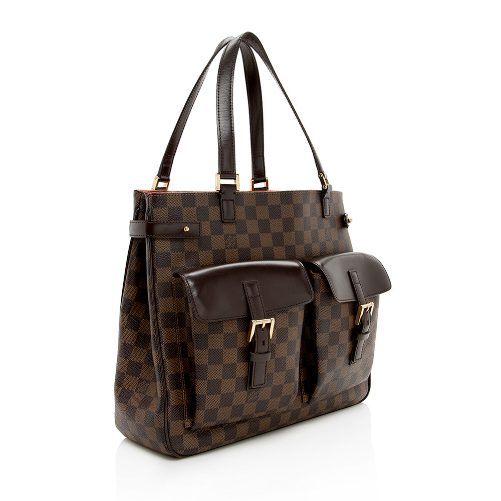 Louis Vuitton Damier Ebene Uzes Tote (SHF-16267)