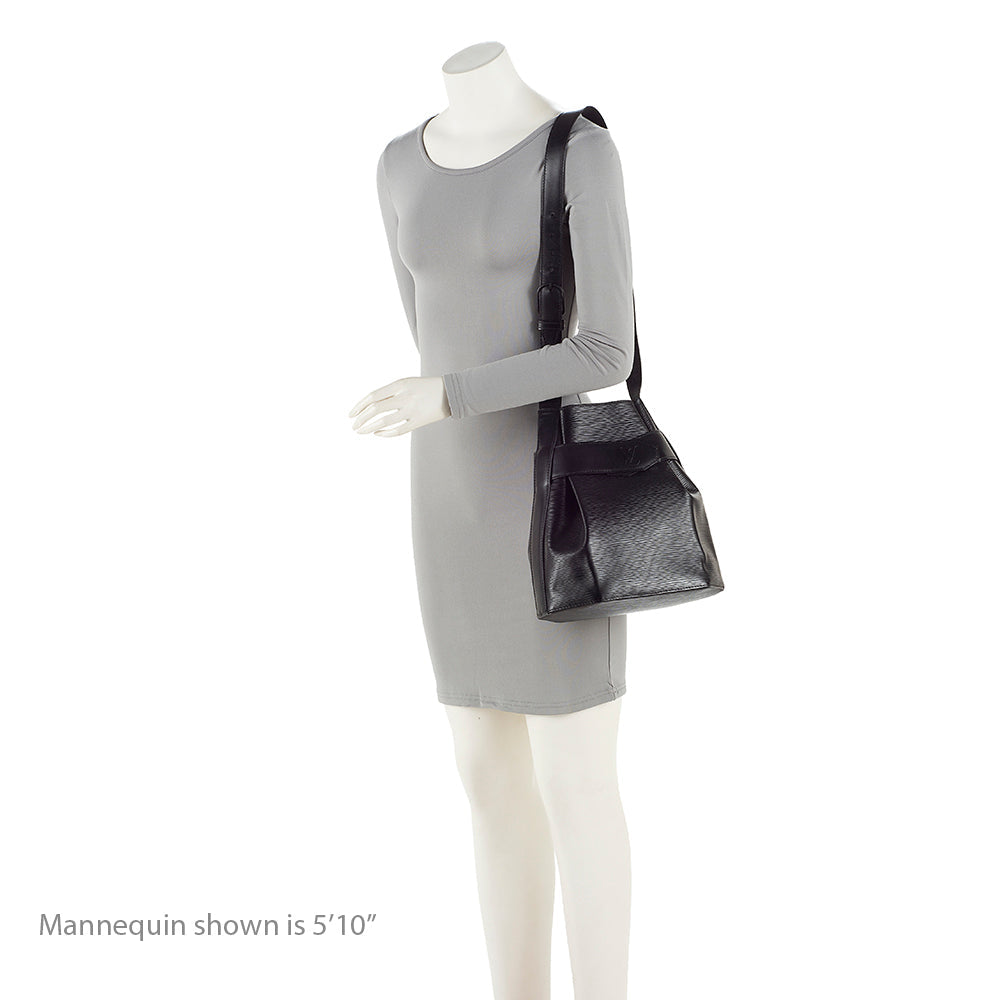 Louis Vuitton Vintage Epi Leather Sac D'epaule PM Shoulder Bag (SHF-20436)