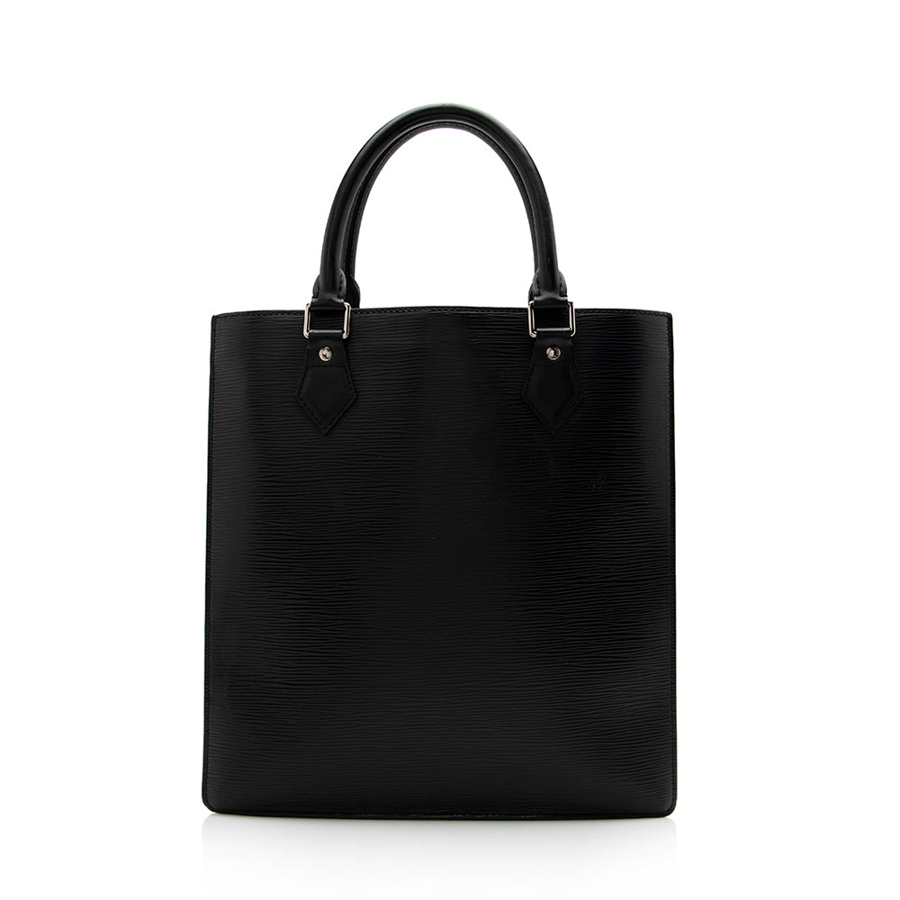 Louis Vuitton Epi Leather Sac Plat PM Tote (SHF-15593)