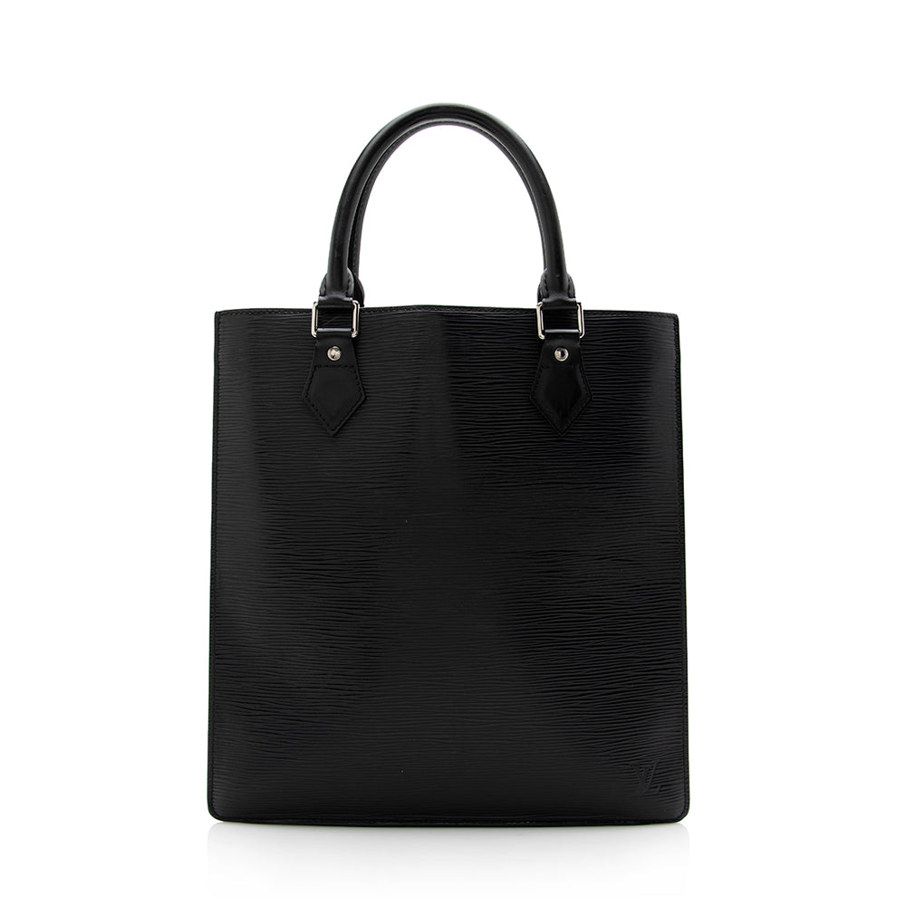Louis Vuitton Epi Leather Sac Plat PM Tote (SHF-15593)