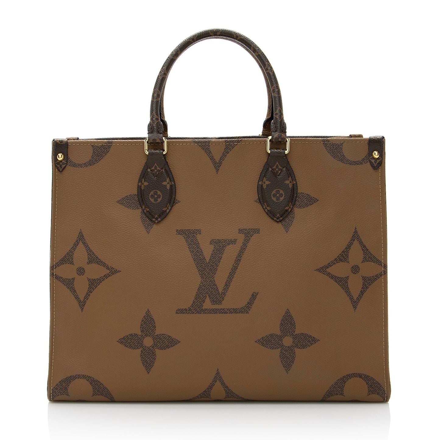 Louis Vuitton Giant Monogram Canvas Onthego MM Tote (SHF-22583)