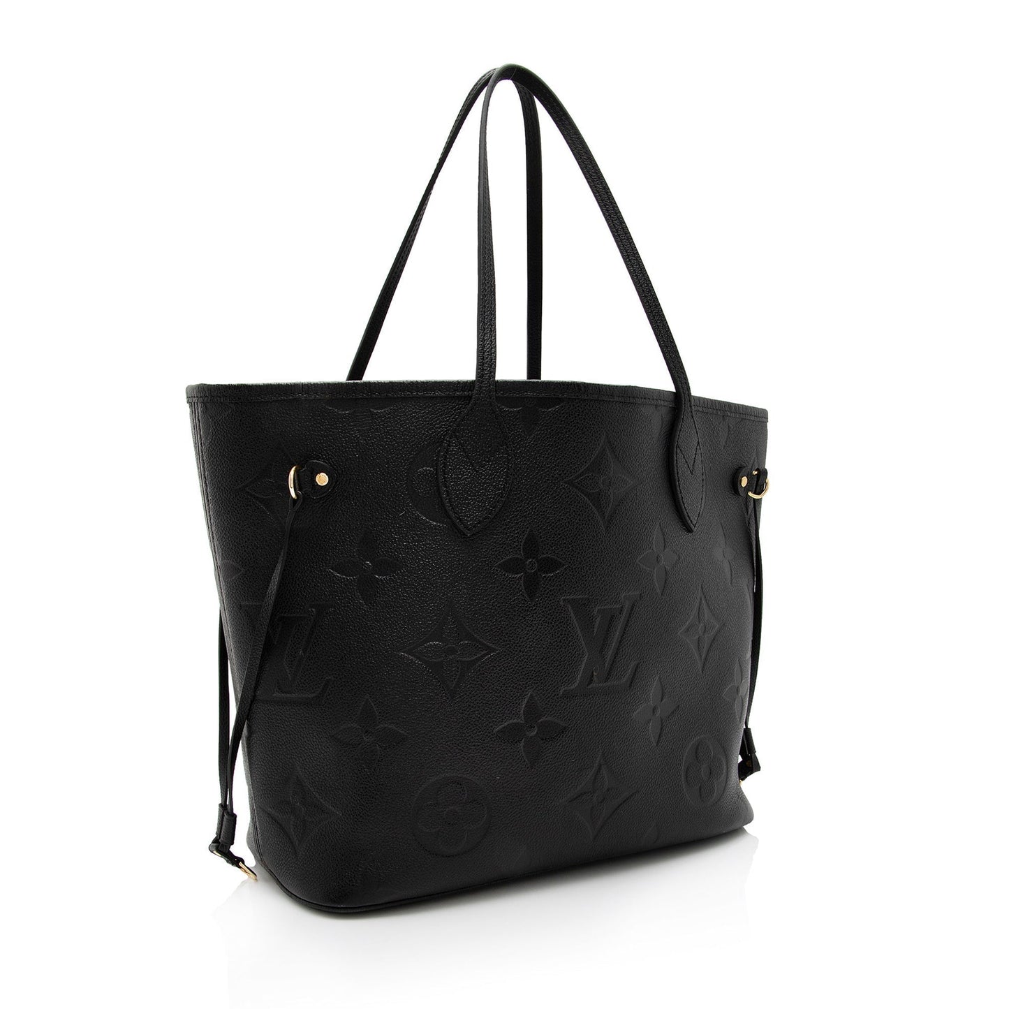 Louis Vuitton Giant Monogram Empreinte Neverfull MM Tote (SHF-gigHPZ)
