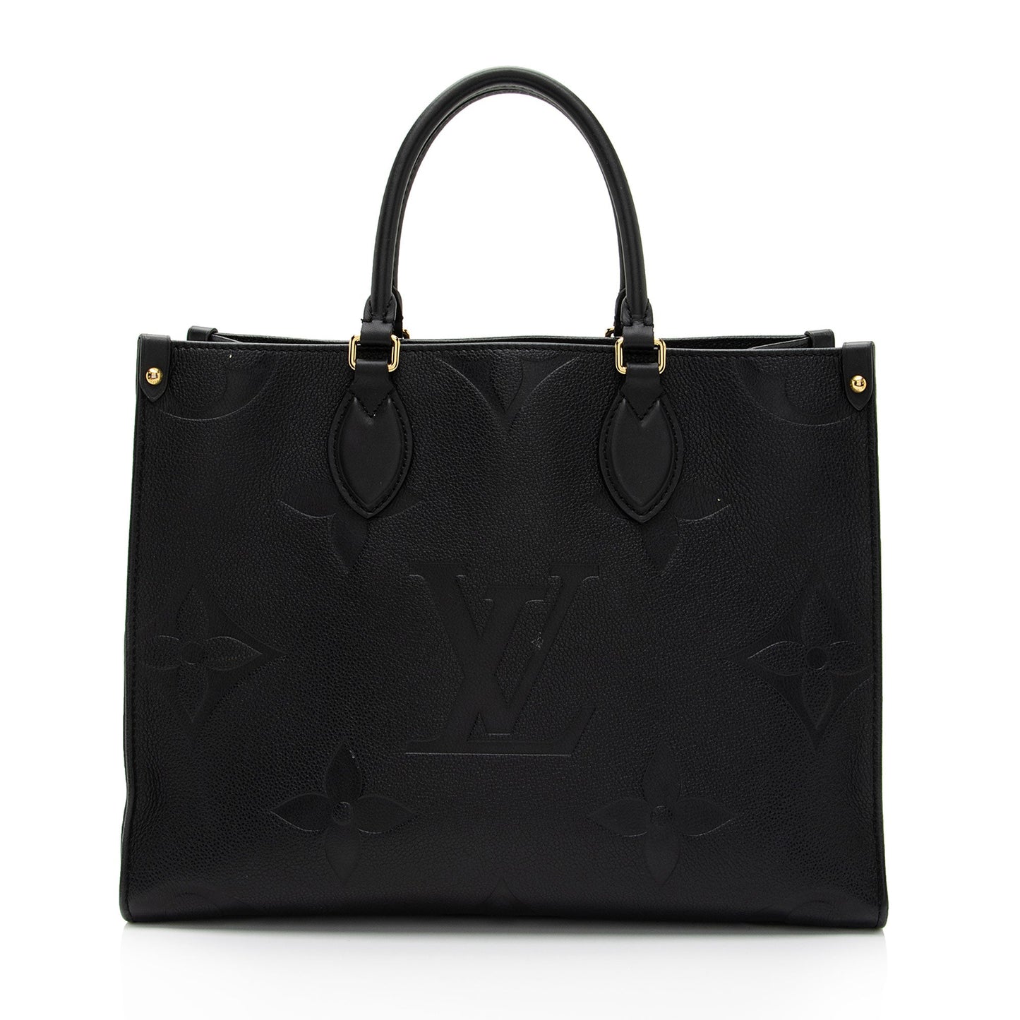 Louis Vuitton Giant Monogram Empreinte Onthego MM Tote (SHF-hWScYx)