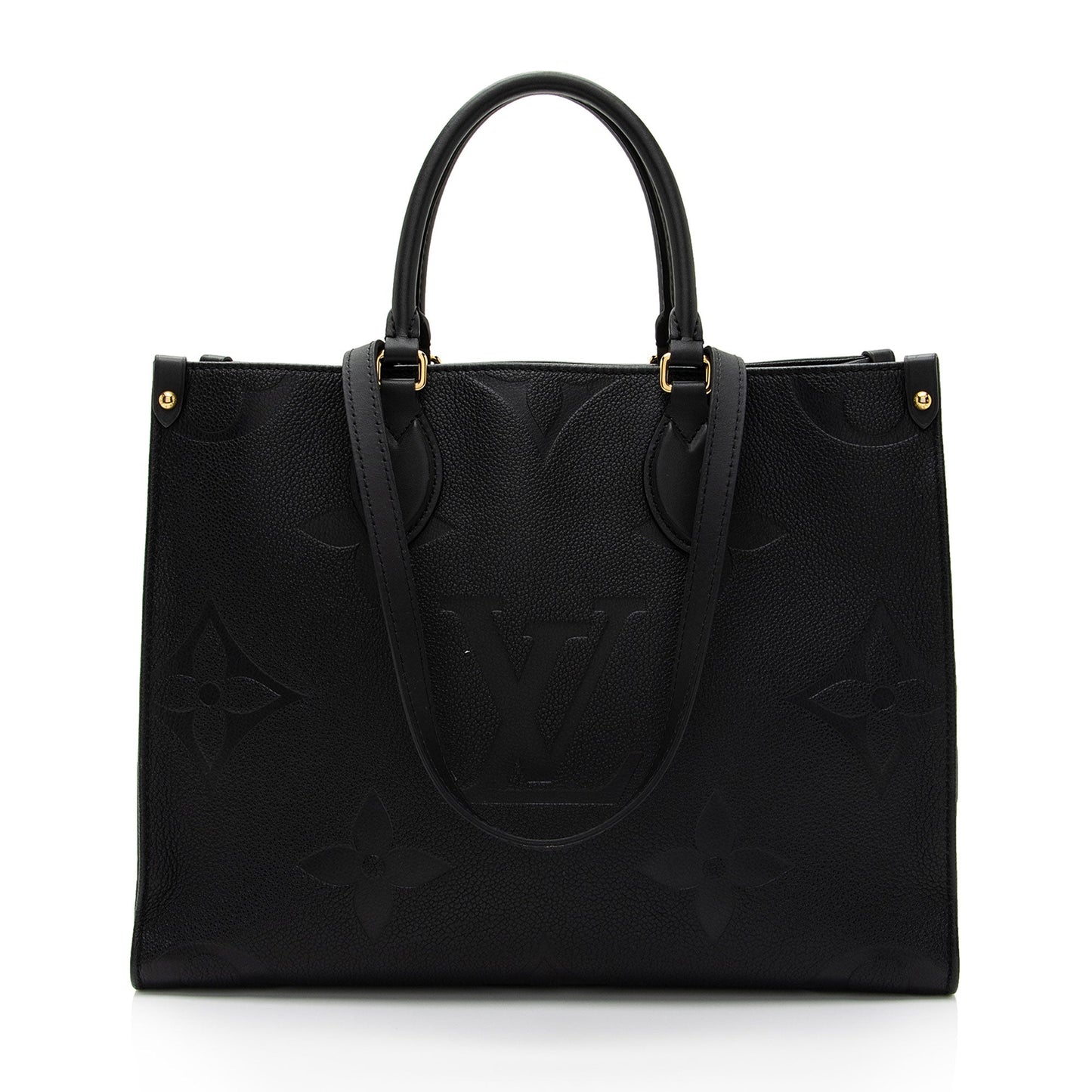 Louis Vuitton Giant Monogram Empreinte Onthego MM Tote (SHF-hWScYx)