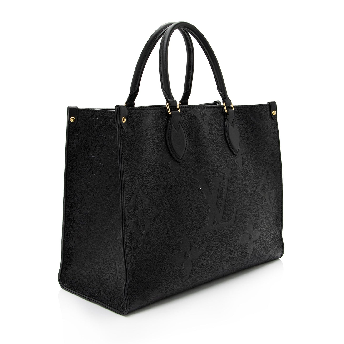 Louis Vuitton Giant Monogram Empreinte Onthego MM Tote (SHF-hWScYx)