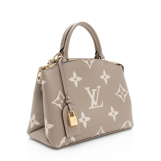 Louis Vuitton Giant Monogram Empreinte Petit Palais Tote (SHF-m6bSpe)