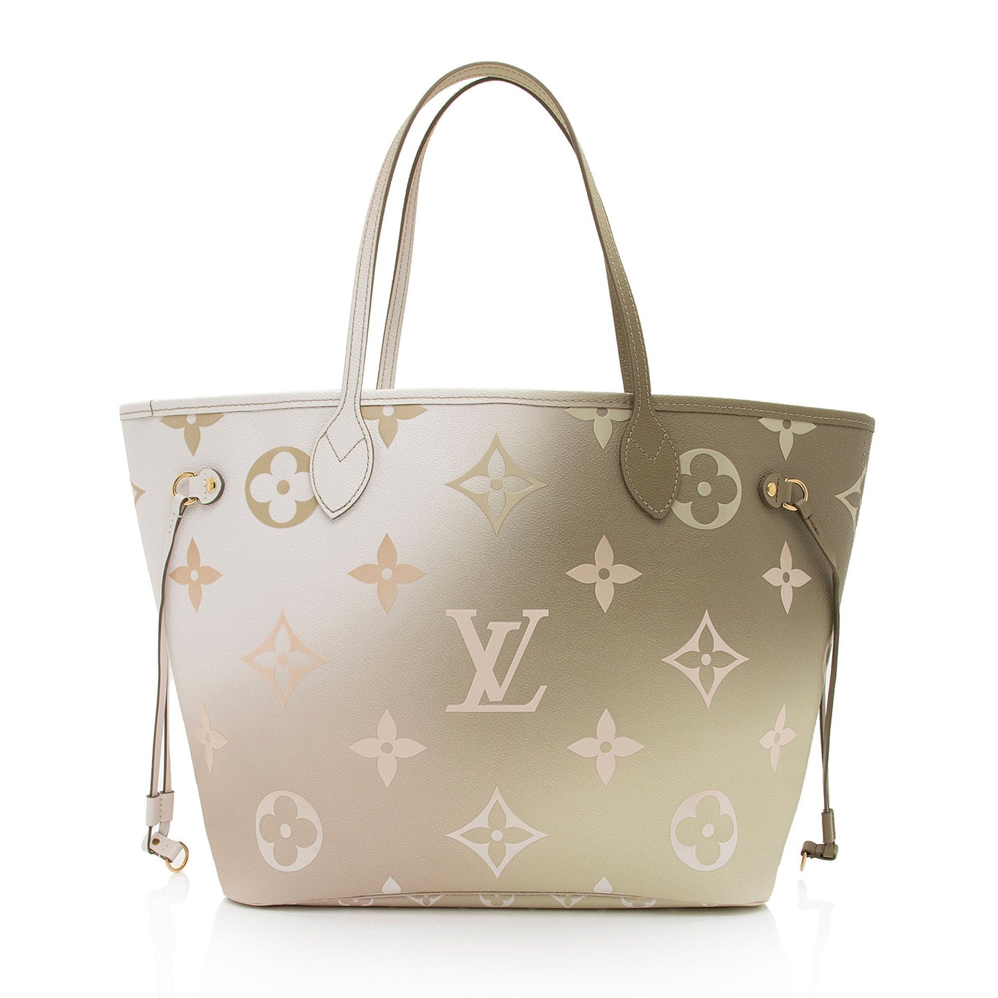 Louis Vuitton Giant Monogram Empreinte Spring In The City Neverfull MM Tote (SHF-9VuzNn)