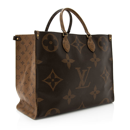 Louis Vuitton Giant Monogram Onthego GM Tote (SHF-20554)