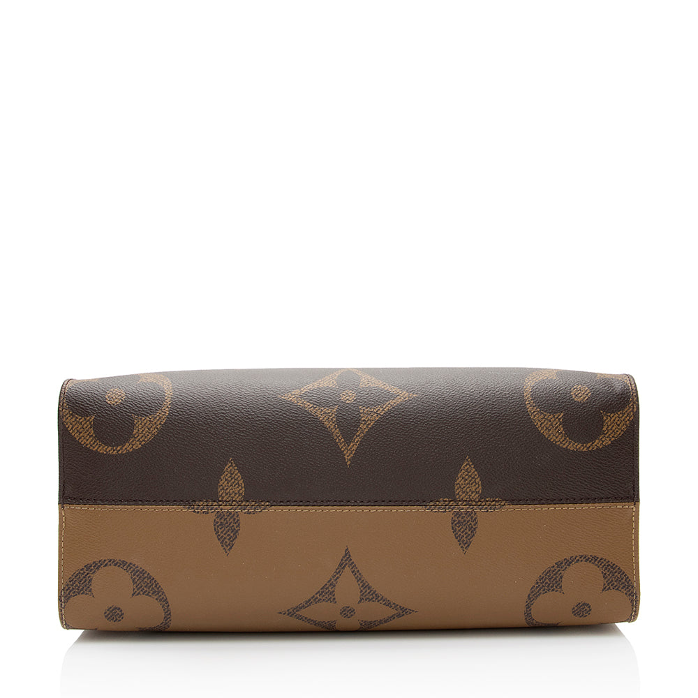 Louis Vuitton Giant Monogram Onthego MM Tote (SHF-20188)