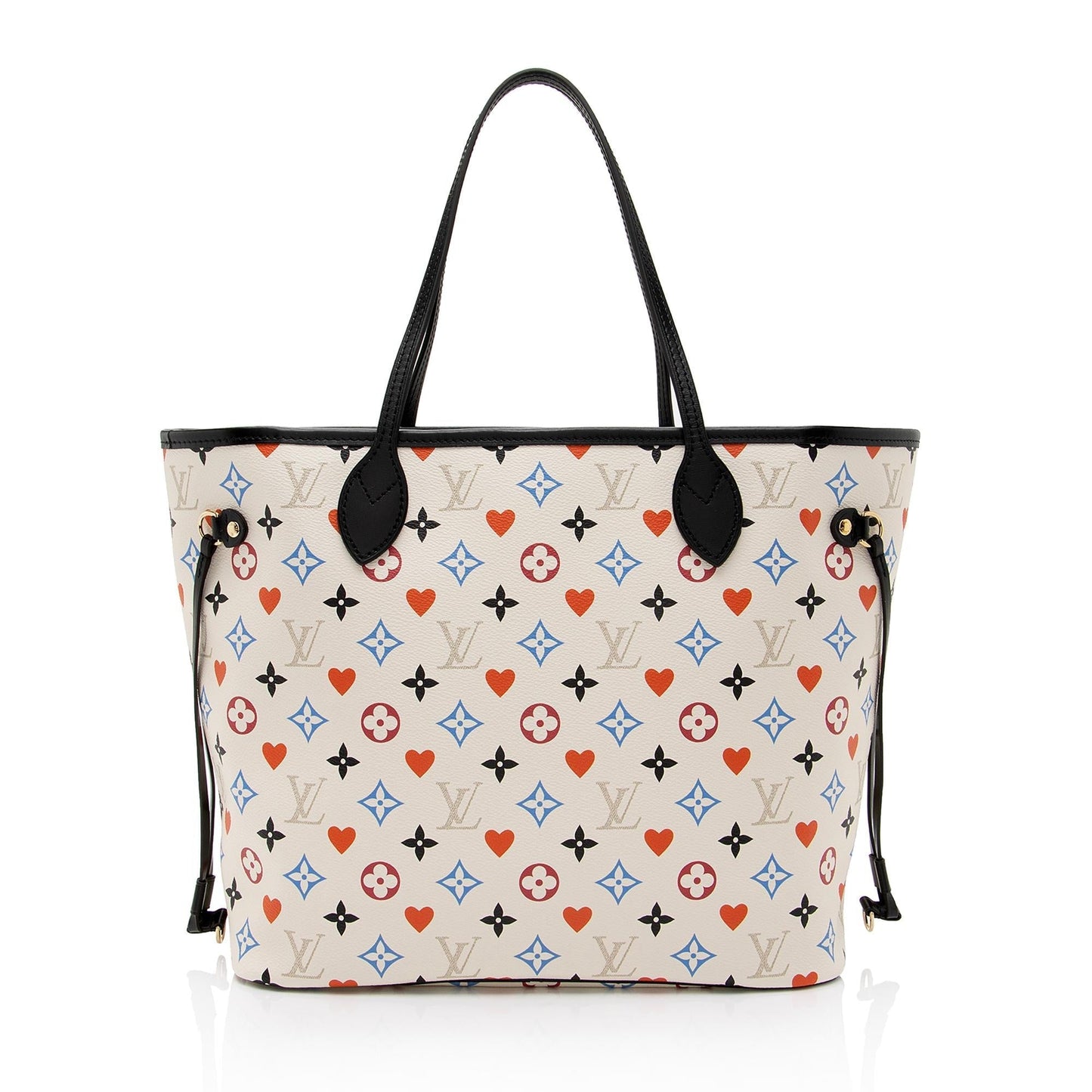 Louis Vuitton Limited Edition Monogram Canvas Game On Neverfull MM Tote (SHF-xFvBzR)