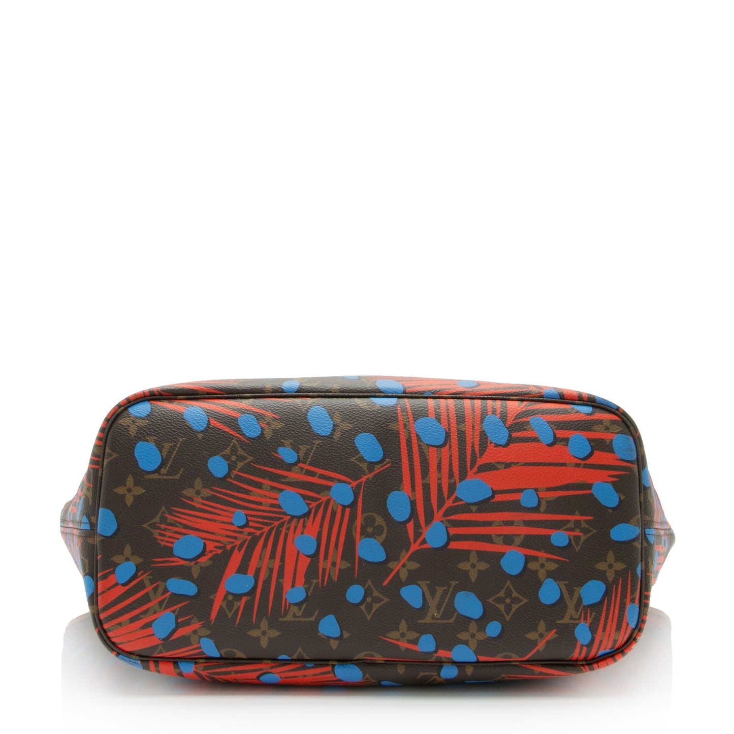 Louis Vuitton Limited Edition Monogram Canvas Jungle Dots Neverfull MM Tote (SHF-swTGB5)