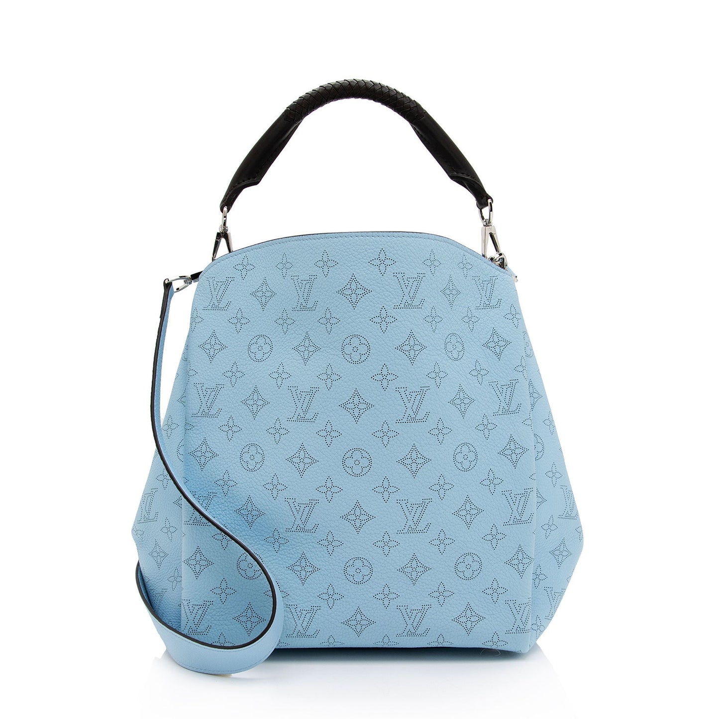 Louis Vuitton Mahina Leather Babylone PM Satchel (SHF-UwbX6i)