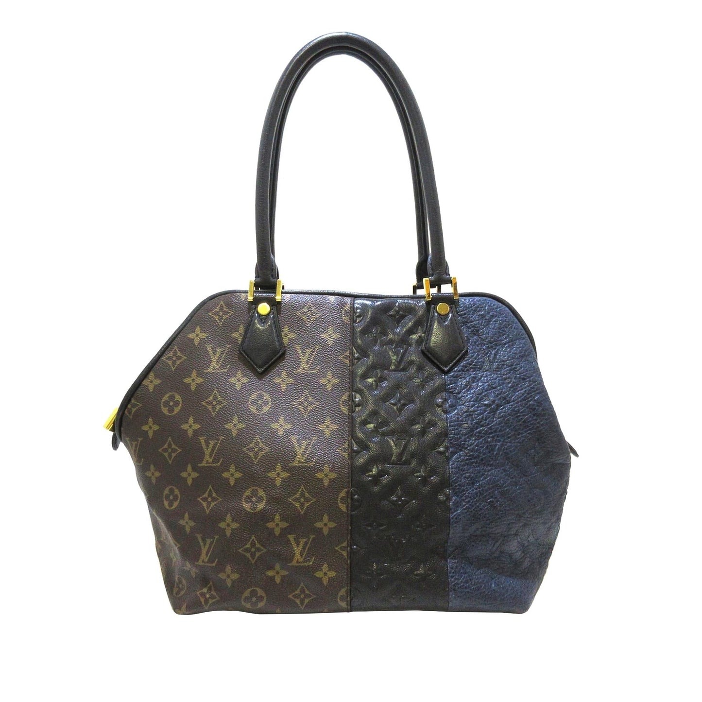 Louis Vuitton Marine Monogram Blocks Tote (SHG-36525)