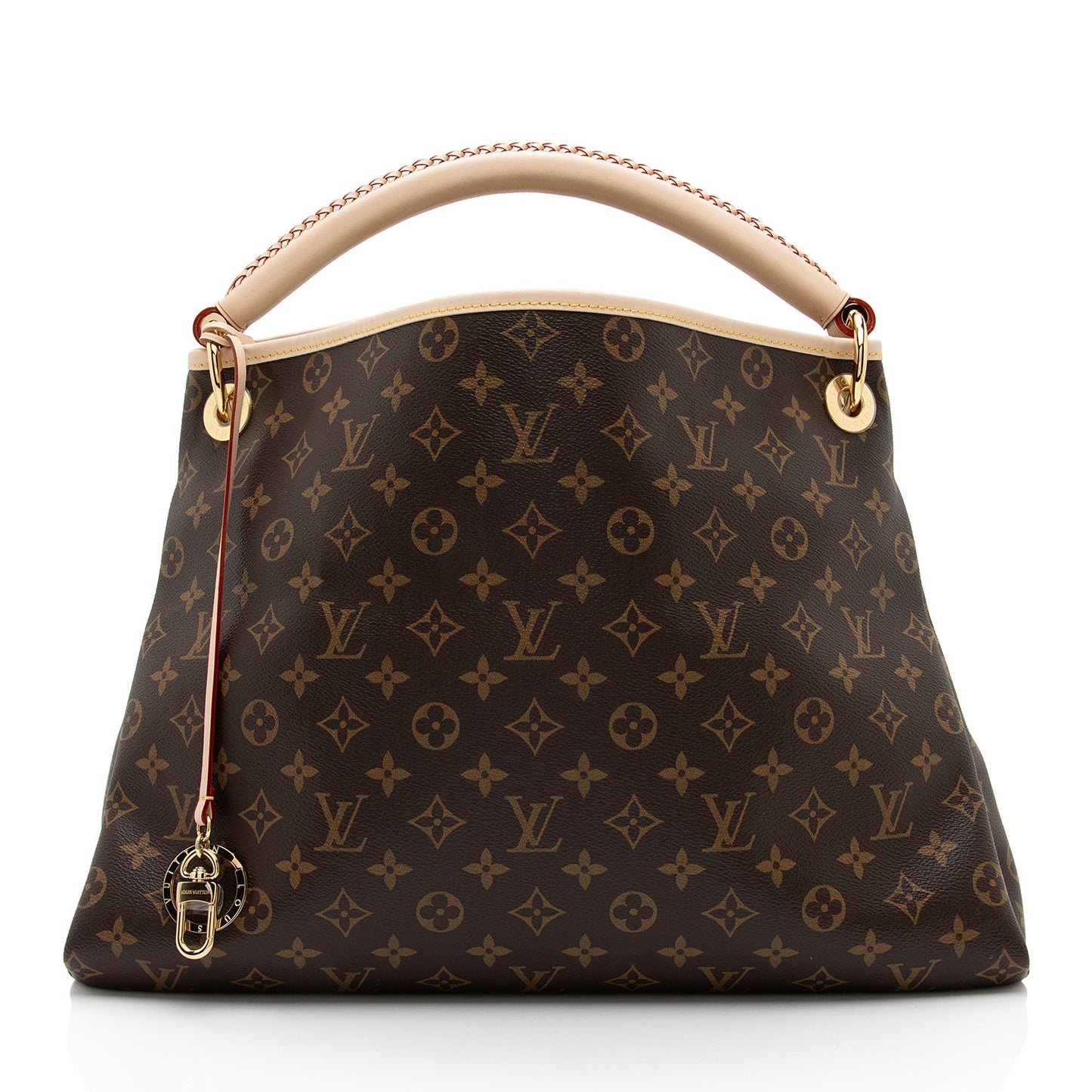 Louis Vuitton Monogram Canvas Artsy MM Shoulder Bag (SHF-pQrBmv)