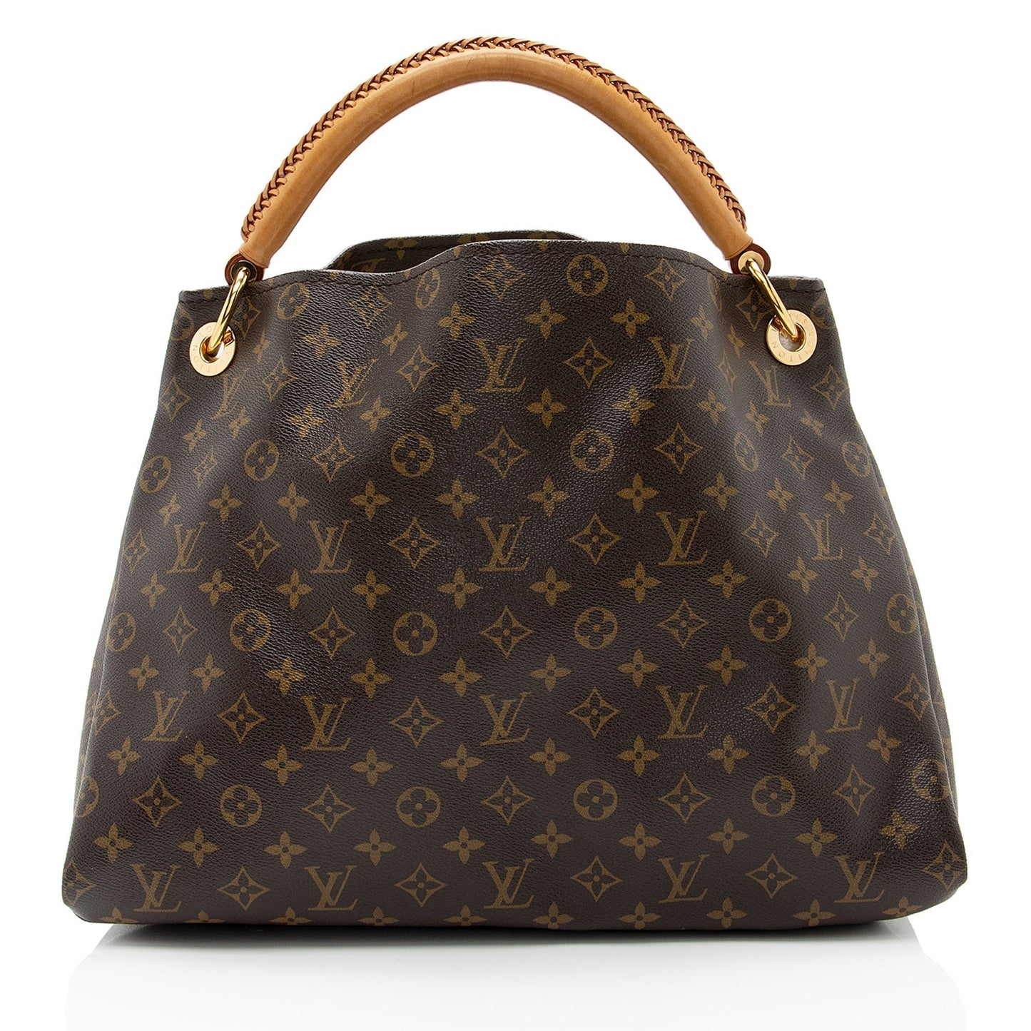 Louis Vuitton Monogram Canvas Artsy MM Shoulder Bag (SHF-KCbJ3u)