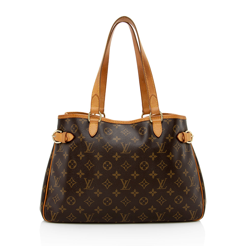 Louis Vuitton Monogram Canvas Batignolles Horizontal Tote (SHF-rslQMN)