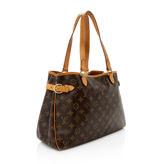 Louis Vuitton Monogram Canvas Batignolles Horizontal Tote (SHF-rslQMN)