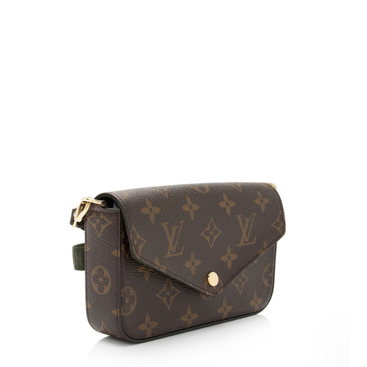 Louis Vuitton Monogram Canvas Felicie Strap & Go Crossbody Bag (SHF-LRQxmR)