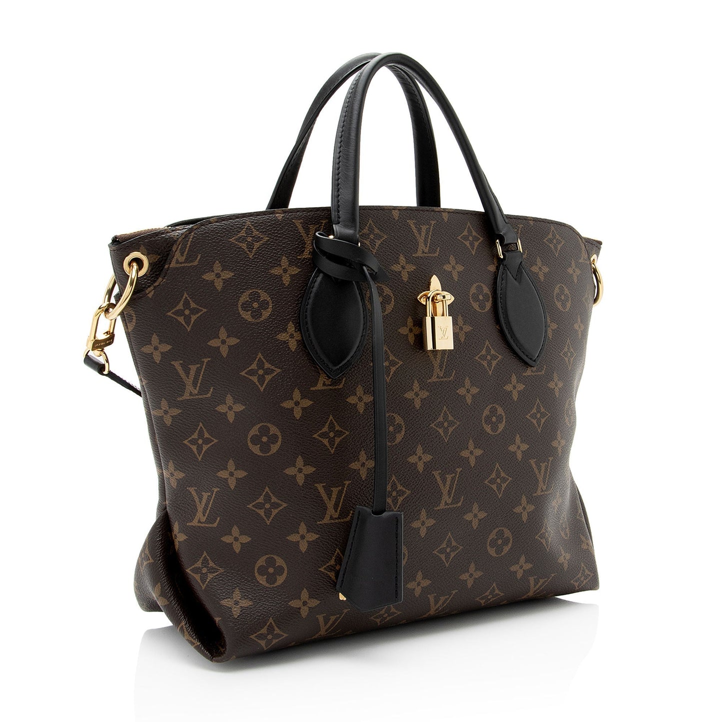 Louis Vuitton Monogram Canvas Flower MM Zip Tote (SHF-9JBTnX)