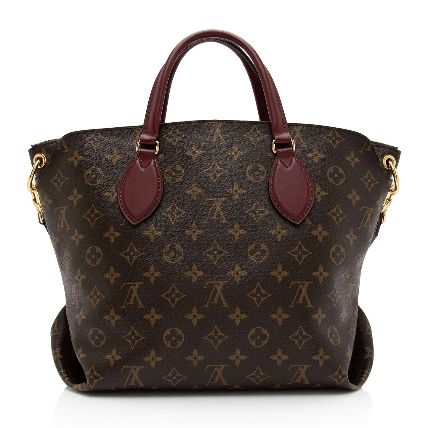 Louis Vuitton Monogram Canvas Flower MM Zip Tote (SHF-QAmXo7)