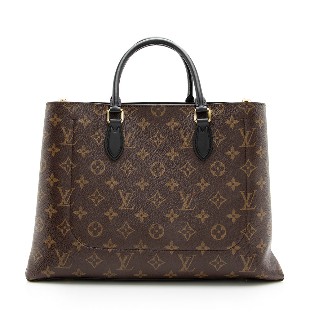 Louis Vuitton Monogram Canvas Flower Tote (SHF-18026)