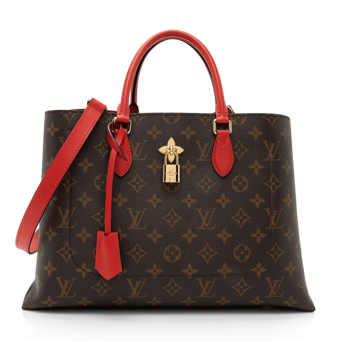 Louis Vuitton Monogram Canvas Flower Tote (SHF-oyRQHn)