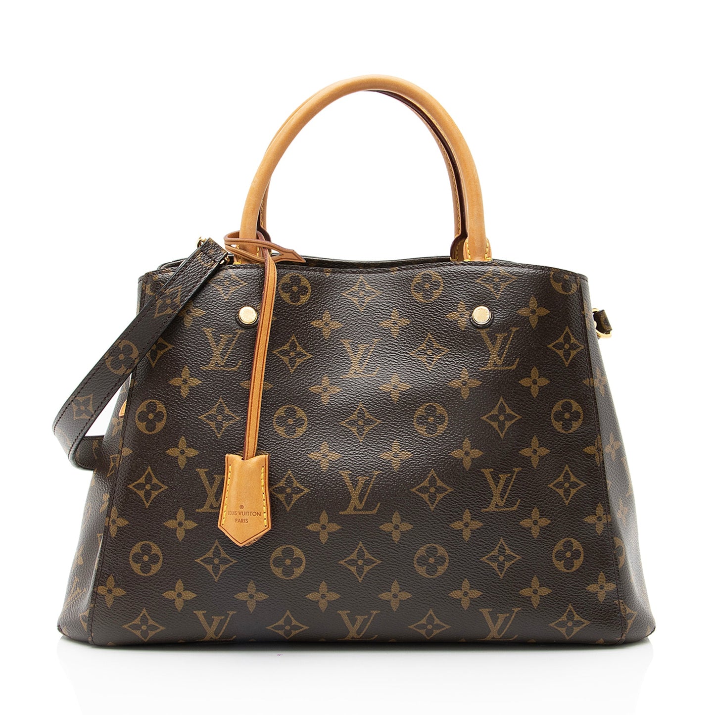Louis Vuitton Monogram Canvas Montaigne MM Tote (SHF-23122)