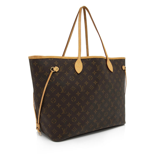 Louis Vuitton Monogram Canvas Neverfull GM Tote (SHF-UbRe16)